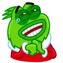 Sticker 😂 Pepe Grinch