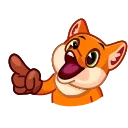 Sticker 😂 Feisty Fox