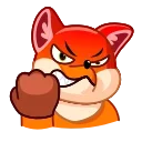 Telegram stiker 😡 Feisty Fox
