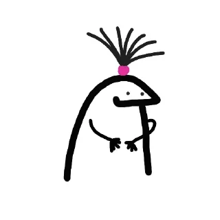 Sticker 😊 - ᗷY @ahMshY 𓉮 . Funny Drawing
