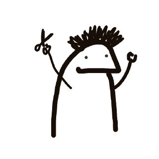 Telegram sticker 💇 - ᗷY @ahMshY 𓉮 . Funny Drawing