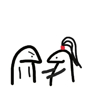 Telegram sticker 🤗 - ᗷY @ahMshY 𓉮 . Funny Drawing