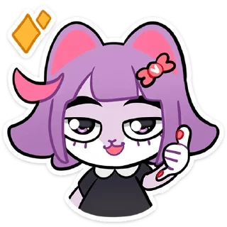 Telegram sticker ☎️ Масюня-сюсюня
