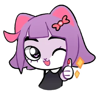 Telegram sticker 👍 Масюня-сюсюня