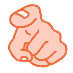 Telegram sticker 🫵 Hands | @Premium_Emojis_Telegram