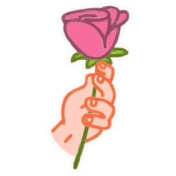 Sticker 🌹 Hands | @Premium_Emojis_Telegram