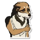 Telegram stiker 😢 Alpine Wolfe