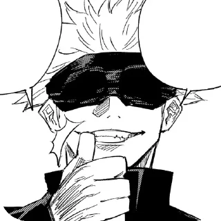 Telegram sticker 👍 غوجو العم ::@silve_r1