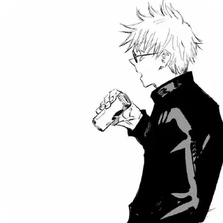 Telegram sticker 😒 غوجو العم ::@silve_r1