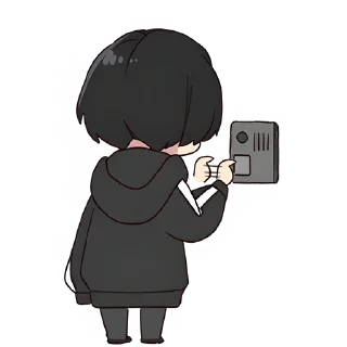 Telegram sticker 🚪 Юрудура-кун @Nyasticks
