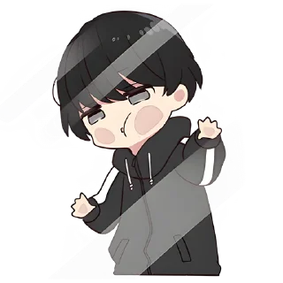 Telegram sticker 😶 Юрудура-кун @Nyasticks