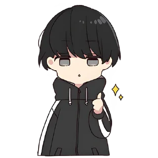 Video sticker 👍 Юрудура-кун @Nyasticks