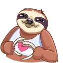 Video sticker ❤️ Sloth