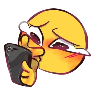 Телеграм стикер 😂 ꒰͡ EMOJI art 𖨂 @ID_CALIXTE っ