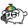 Sticker 🤩 беляш для @Loveinmyroom