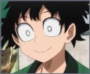 Telegram sticker 😑 Midoriya Izuku