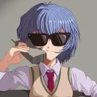 Telegram sticker 📞 Сдохни или помри 👉🏻👈🏻