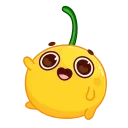 Sticker 👋 Hot Lemon