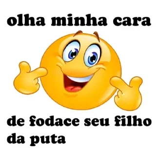 Video sticker 😝 Emoji shitpost ¦ @figurinhasWa