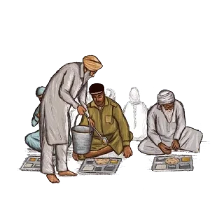 Telegram sticker 🌮 ਗੁਰੂ ਕਾ ਲੰਗਰ @PunjabiSticker