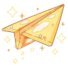 Sticker ✈️ yellow ✨ @cute_enot_art