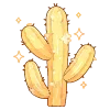 Sticker 🌵 yellow ✨ @cute_enot_art