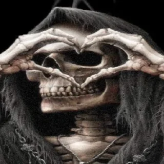 Telegram sticker 💀 Черепа