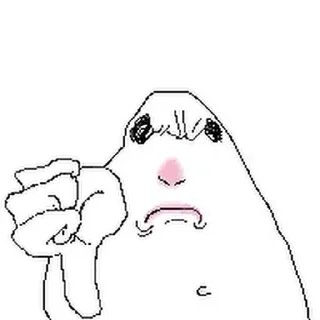 Telegram sticker 👎 Hamster