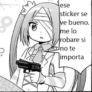 Telegram sticker 🔫 Ani Steal Pack