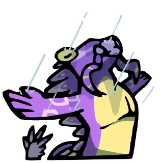 Telegram sticker 🌧 Shrimp
