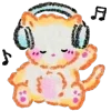 Sticker 🎧 doodle ➜ @emoji1