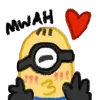 Sticker 💋 doodle ➜ @emoji1