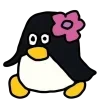 Video sticker 🐧 doodle ➜ @emoji1