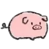 Video sticker 🐖 doodle ➜ @emoji1