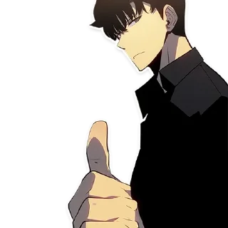 Телеграм стикер 🌑 天真の希望士