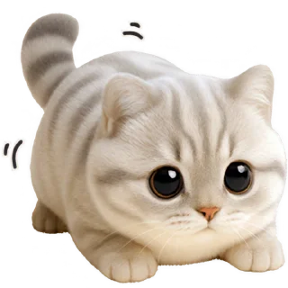 Telegram sticker 🥹 Супер милый кот @Nyasticks