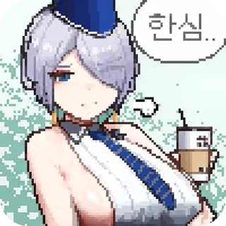 Telegram sticker 🔳 nikke