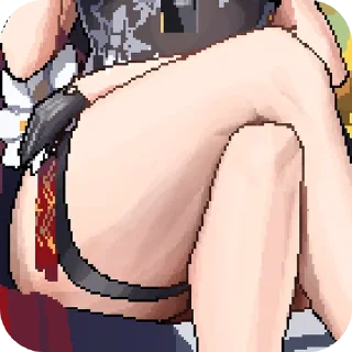 Telegram sticker 🪑 nikke