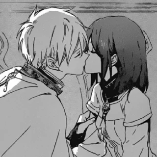 Telegram sticker ❤️ 💕Anime Couples→ @stickers_love_bot