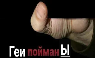 Video sticker 🤚 Гей пойман