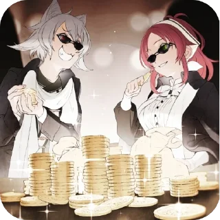 Telegram sticker 🤑 Mushoku Tensei