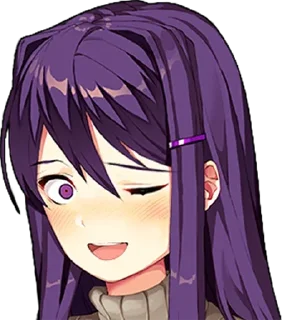 Video sticker 😉 ddlc yuri shitpost pack