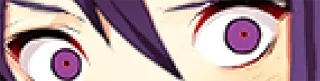Telegram sticker 👀 ddlc yuri shitpost pack