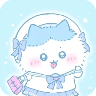 Telegram sticker 🐱 치이카와이야기하는방8