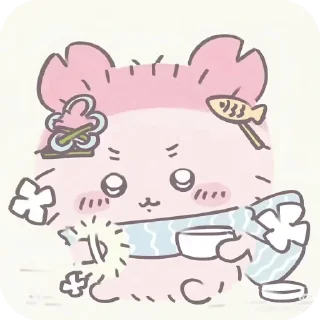 Telegram sticker 🧸 치이카와이야기하는방8