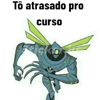 Sticker 😣 O curso ¦ @figurinhasWa