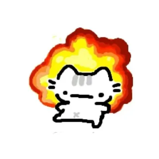 Telegram sticker 🔥 🐱 :: @fStikBot