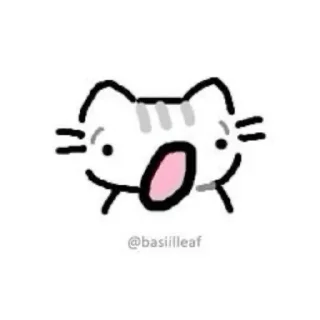 Telegram sticker 😧 🐱 :: @fStikBot