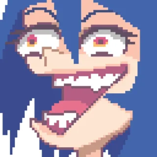 Телеграм стикер 🤪 hcnone art • @tsuuii