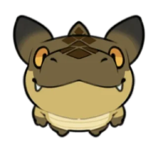 Sticker 👀 Waffle Kobold